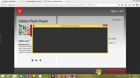 Télécharger flash player active x pour windows 10 64 bit